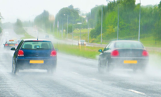 Weather warning for drivers!