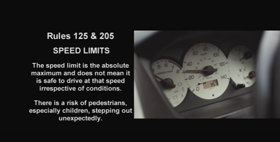 If you speed you can never control the consequences