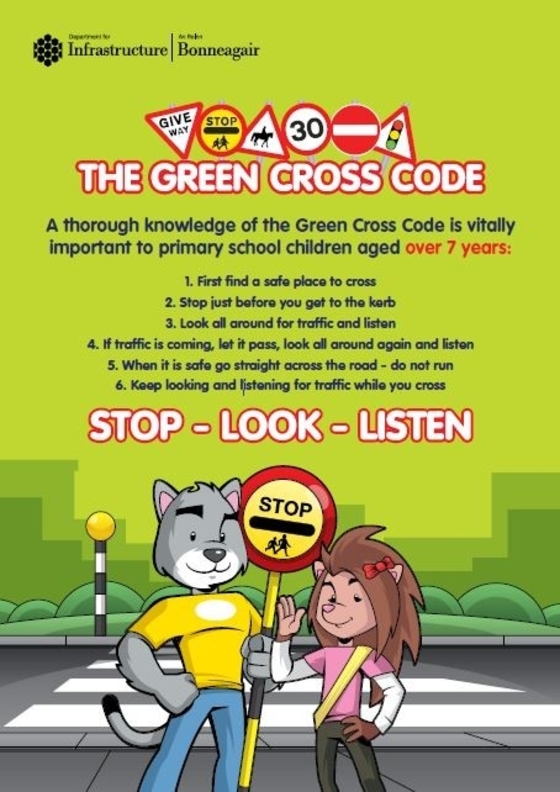 The green cross code
