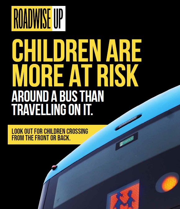 drivers think safety when passing buses